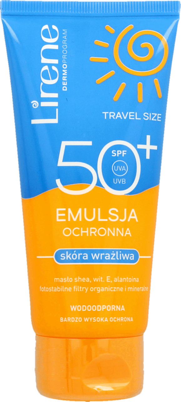 LIRENE emulsja ochronna skóra wrażliwa bardzo wysoka ochrona SPF 50