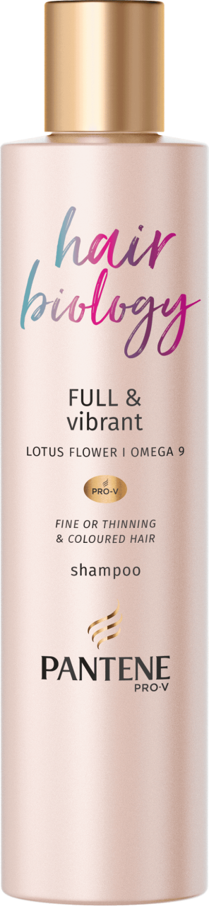 Pantene Pro V Hair Biology Full Vibrant Szampon Z Kwiatem Lotosu