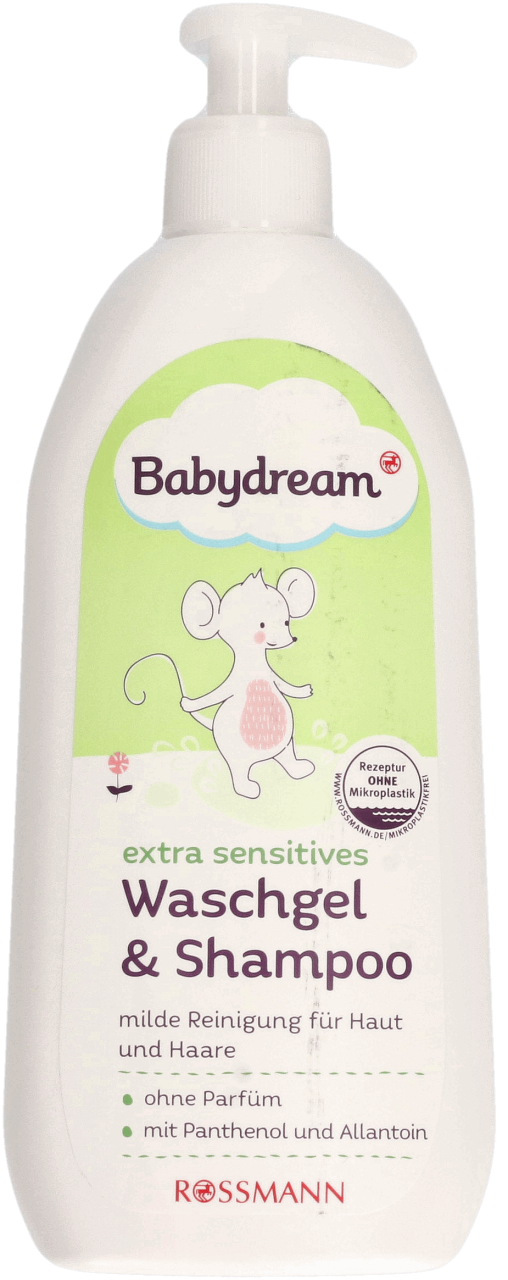 BABYDREAM żel do mycia szampon dla dzieci extra sensitive 500 ml