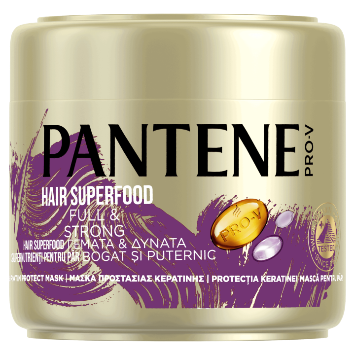 PANTENE PRO V Hair Superfood intensywna maska do włosów 300 ml