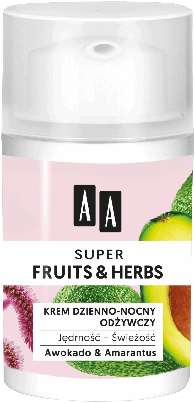 AA Super Fruits Herbs krem dzienno nocny odżywczy jędrność i