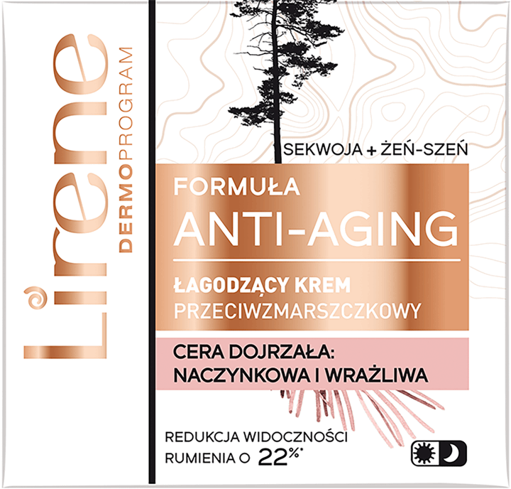 Lirene Anti Aging Przeciwzmarszczkowy Krem Agodz Cy Na Dzie I Na