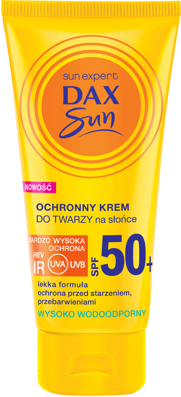 DAX SUN ochronny krem do twarzy na słońce SPF 50 50 ml Drogeria