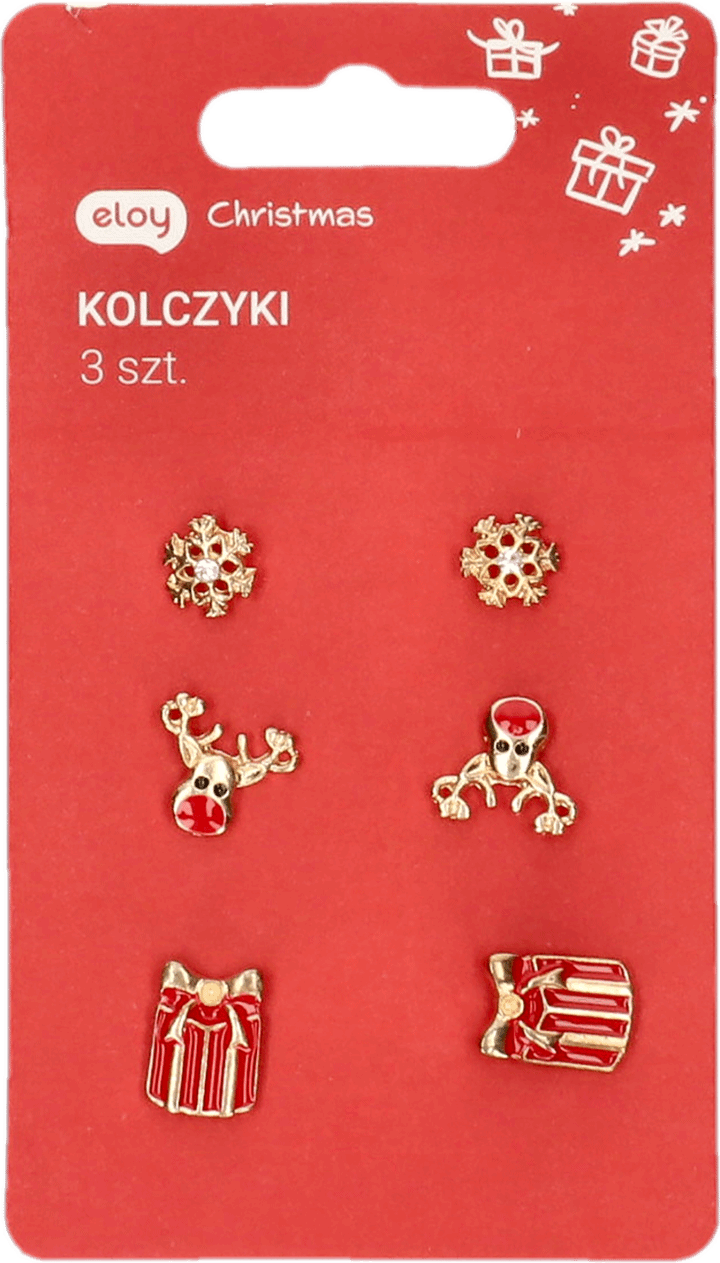 ELOY CHRISTMAS 22 zestaw kolczyków 1 szt Drogeria Rossmann pl