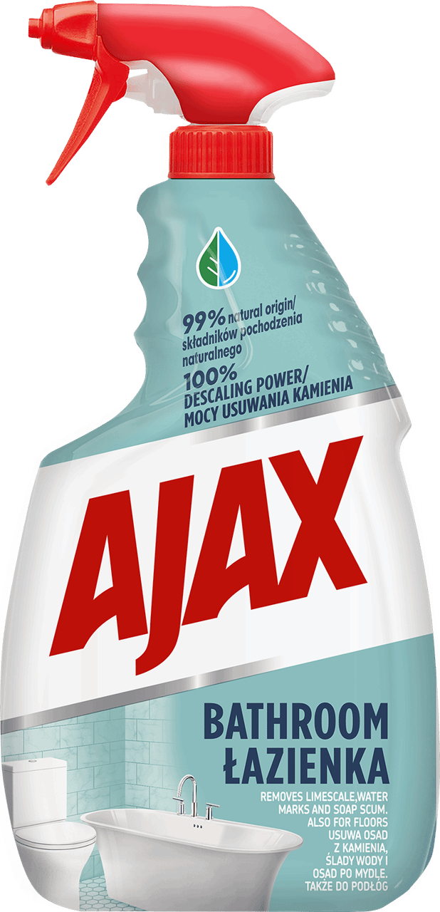 Ajax Bathroom Spray Do Czyszczenia Azienki Ml Drogeria