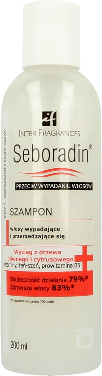 Inter Fragrances Seboradin Szampon Do W Os W Wypadaj Cych I