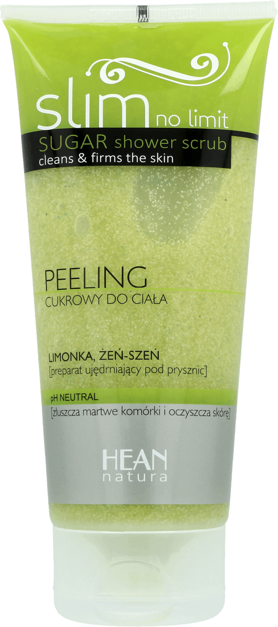 Hean Slim No Limit Peeling Cukrowy Do Ciala Limonka I Zen Szen 0 Ml Drogeria Rossmann Pl