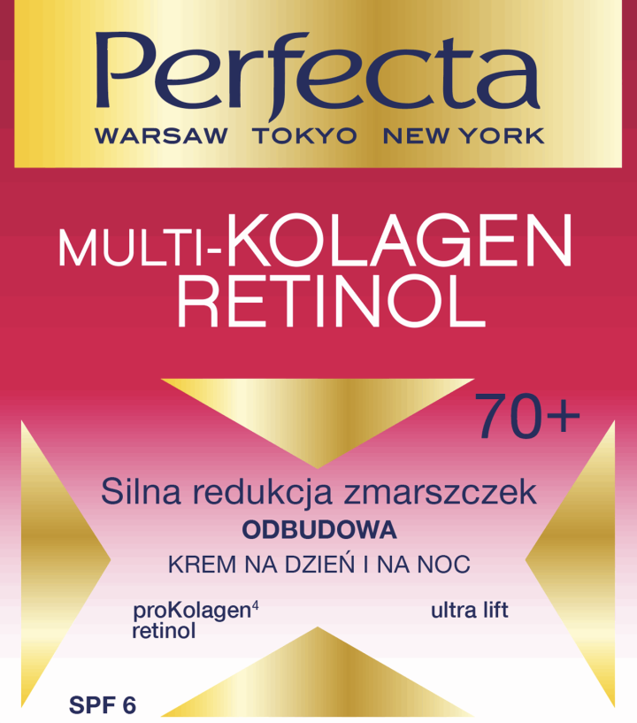 Perfecta Multi Kolagen Retinol Krem Na Dzien I Na Noc 70 Spf 6 50 Ml Drogeria Rossmann Pl