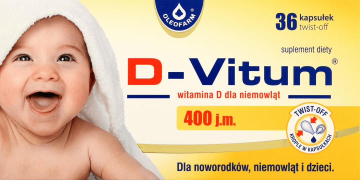 D Vitum Witamina D Dla Niemowląt 36 Szt Drogeria Rossmannpl