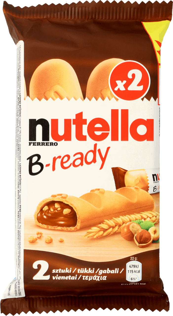 Ferrero Nutella B Ready Pszenny Wafelek Z Kremem 2 Szt Drogeria Rossmann Pl