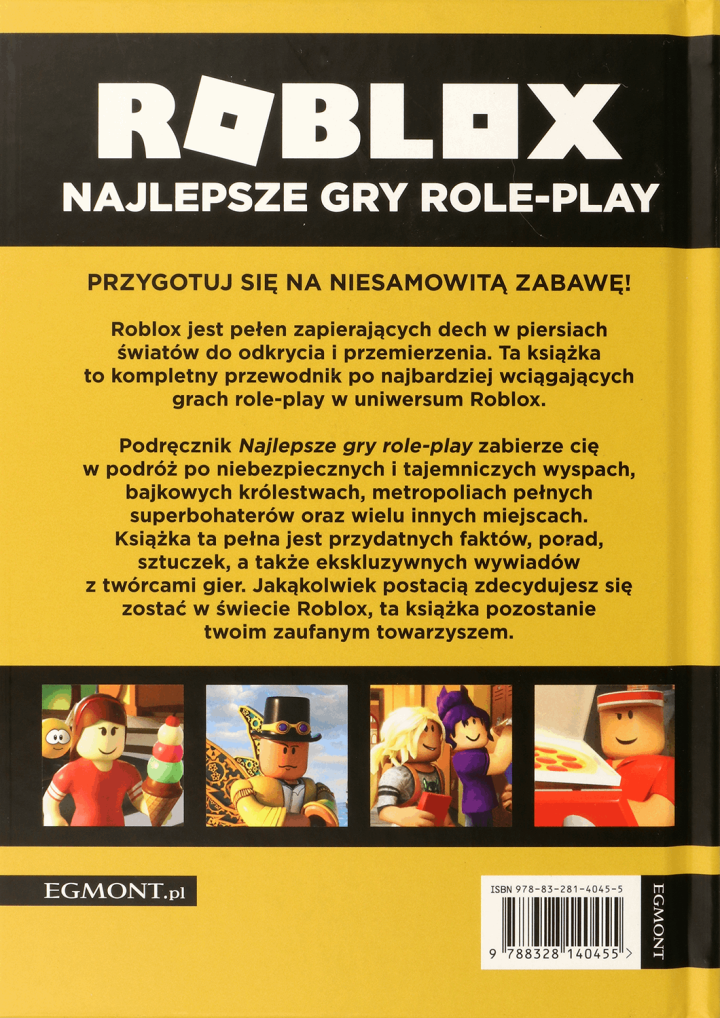 Egmont Roblox Najlepsze Gry Role Play Przewodnik Po Ponad 40 Grach 1 Szt Drogeria Rossmann Pl - roblox podręcznik do gry