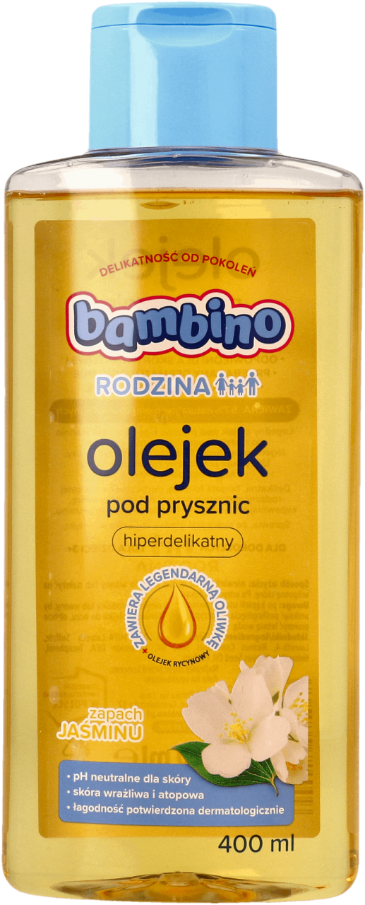 BAMBINO RODZINA, olejek pod prysznic o zapachu jaśminu, 400 ml ...