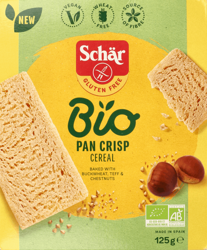 SCHÄR, Gluten Free, bezglutenowe, ekologiczne, chrupkie pieczywo