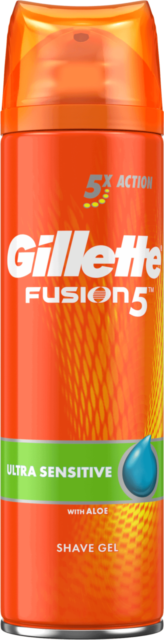 GILLETTE, Fusion 5, żel Do Golenia Do Skóry Bardzo Wrażliwej, 200 Ml ...