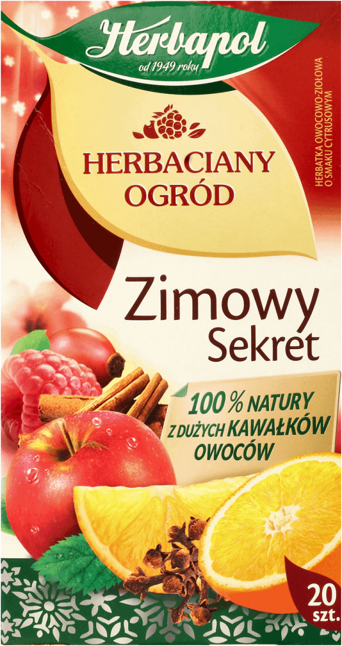 HERBAPOL, Herbatka Owocowo-ziołowa O Smaku Cytrusowym, 20x3 G ...