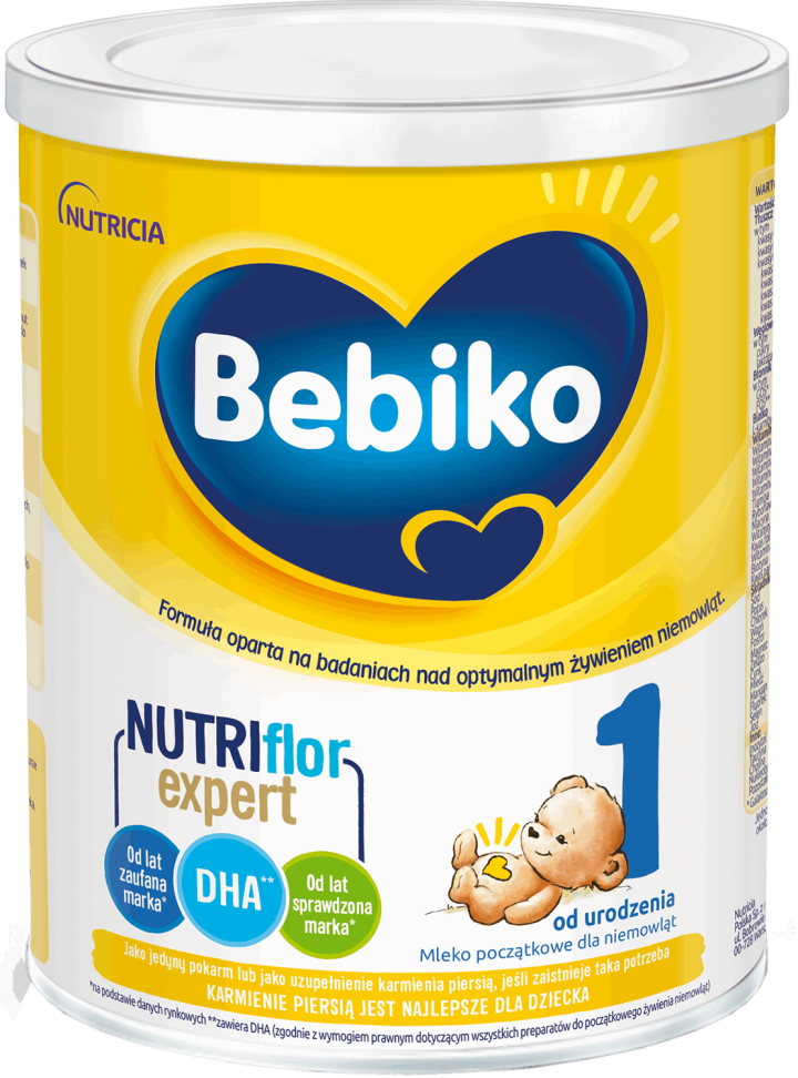 BEBIKO, NUTRIflor Expert, mleko początkowe dla niemowląt od urodzenia