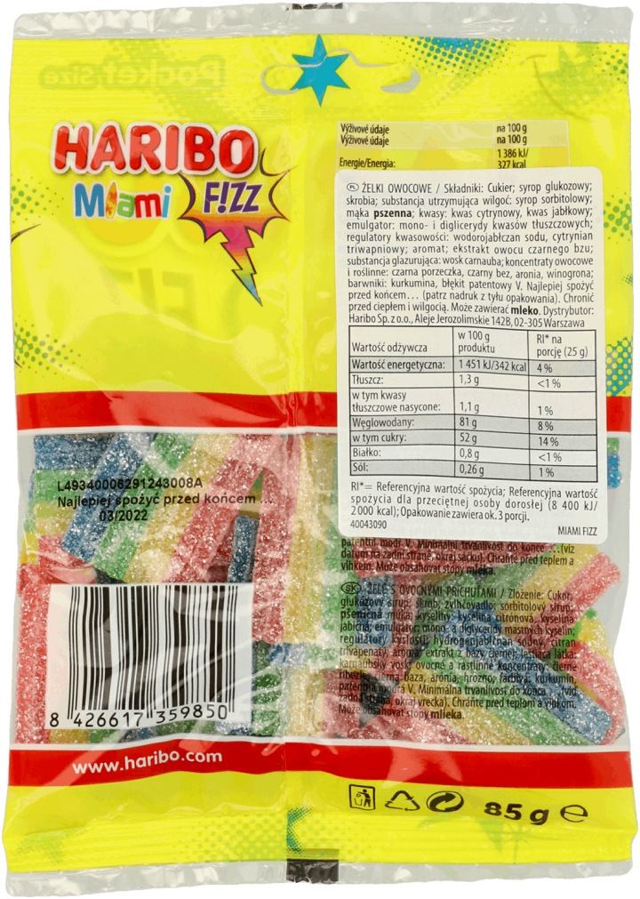 HARIBO żelki owocowe g Drogeria Rossmann pl