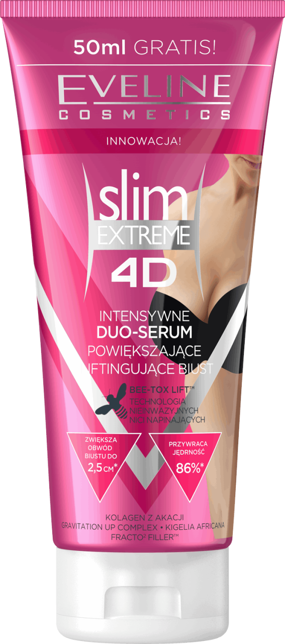 Eveline Cosmetics Slim Extreme 4d Intensywne Serum Powiększające I Poprawiające Strukturę