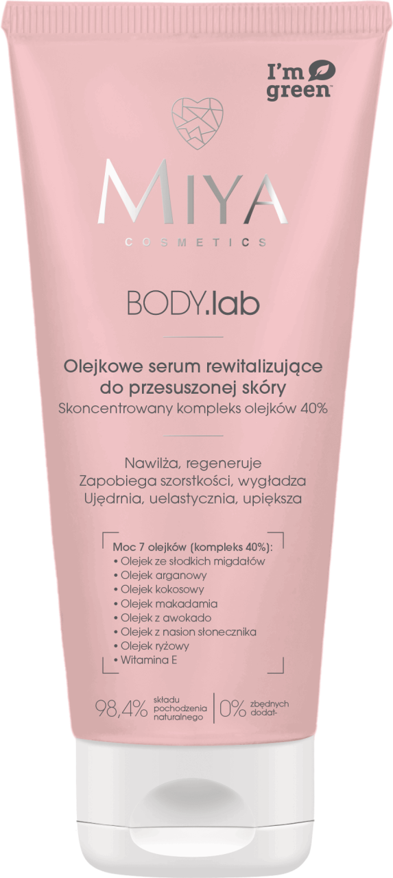 Miya Cosmetics Bodylab Olejkowe Serum Rewitalizujące Do Przesuszonej Skóry 200 Ml Drogeria