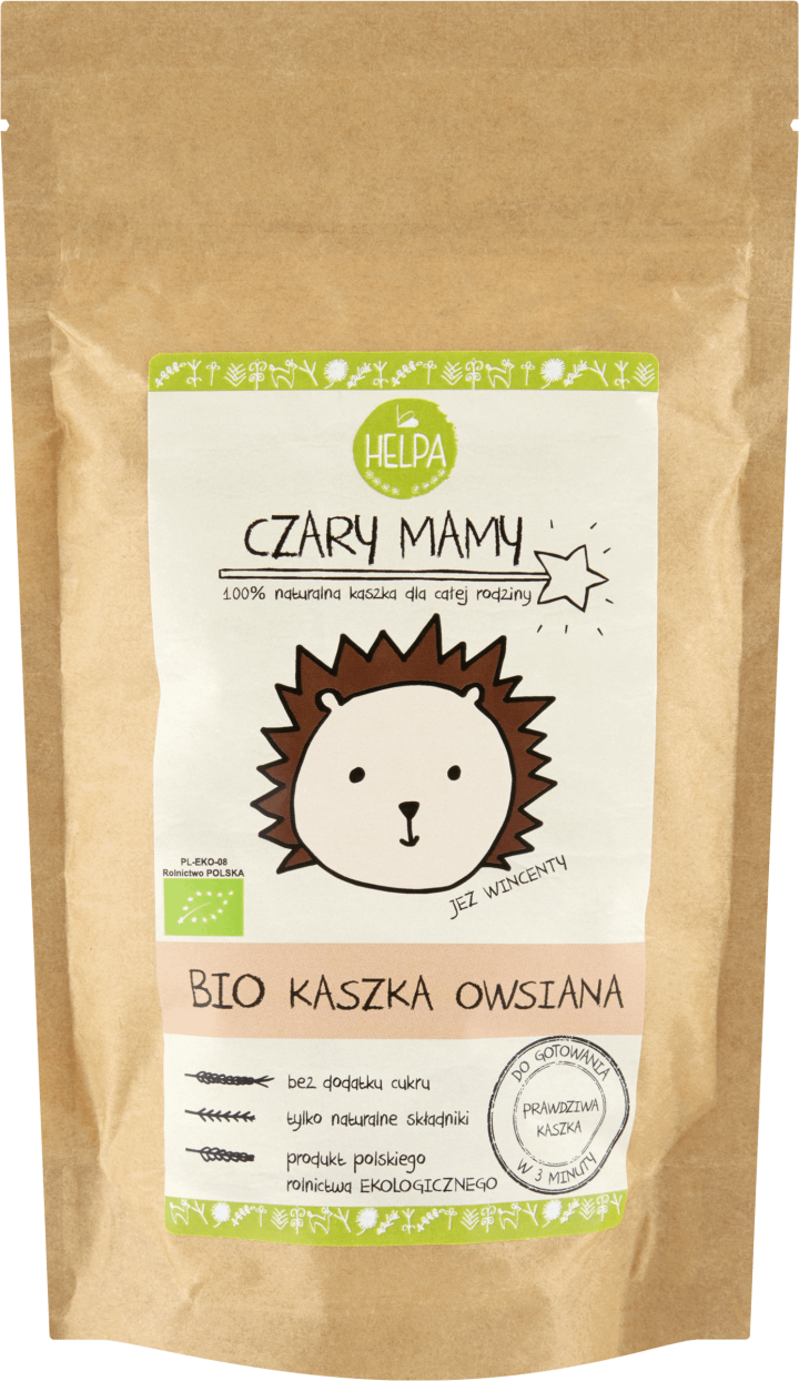 HELPA CZARY MAMY, BIO kaszka owsiana, 200 g Drogeria Rossmann.pl