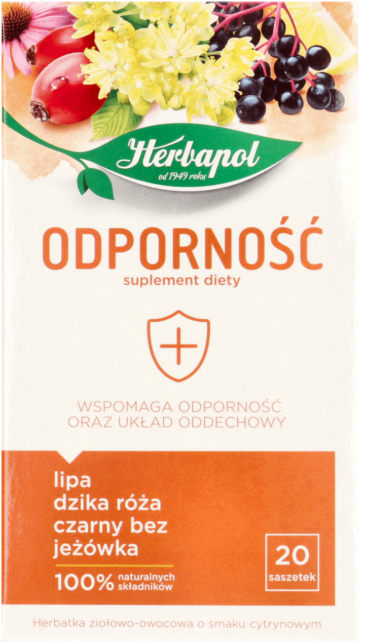 HERBAPOL, , Herbatka Owocowo-ziołowa O Smaku Cytrynowym, 40 G ...