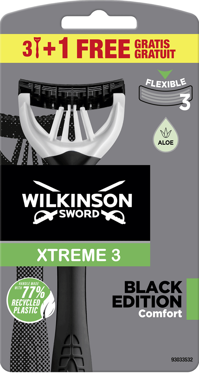 wilkinson sword xtreme 3 black edition