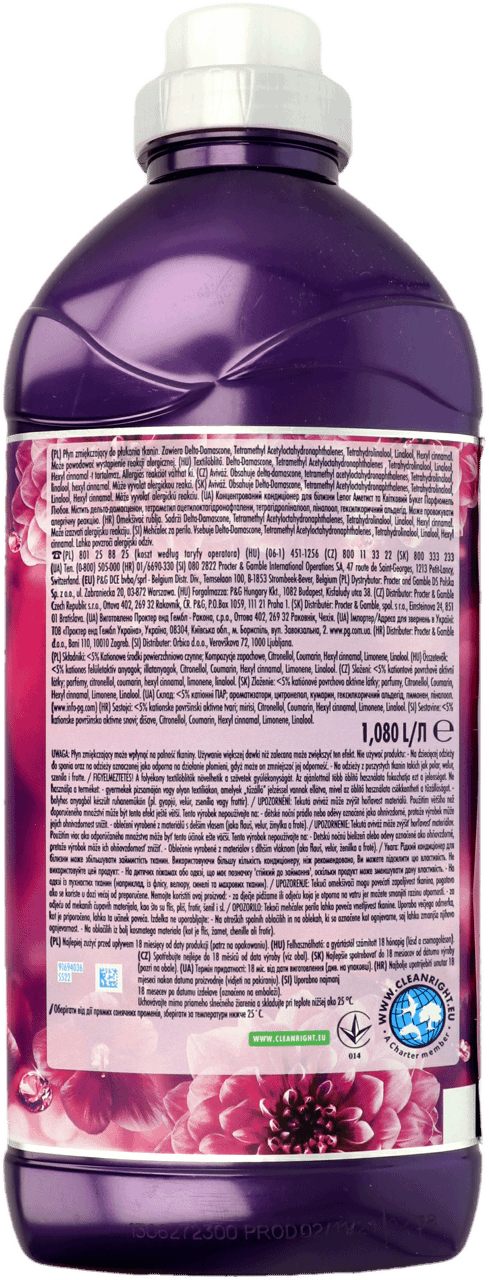 Lenor Assouplissant 'Amethyst Love' 900ml - 39 Lavages