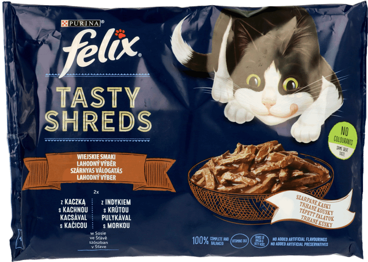 purina tasty shreds