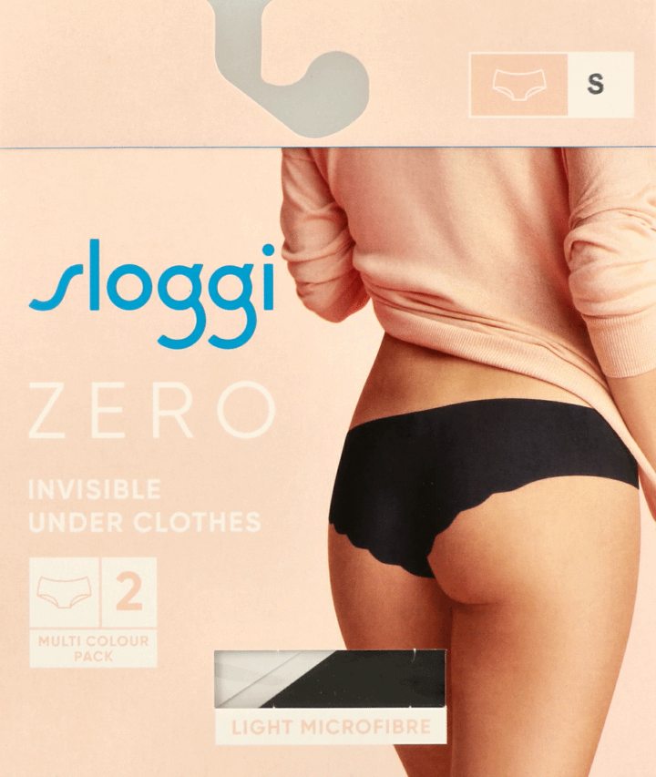 Sloggi Women s Invisible Hipster Zero Microfibre 2.0 2 Pack - Kalimeratzis   Official E-Shop® - Lingerie - Swimwear - Pyjamas - Bathrobes - Hosiery -  Thermal Underwear