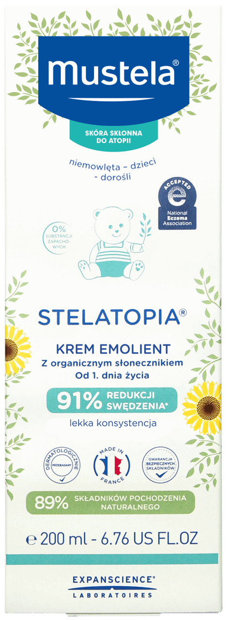 Mustela Stelatopia Krem Emolient Do Ciała Dla Skóry Atopowej 200 Ml Drogeria Rossmannpl 7802