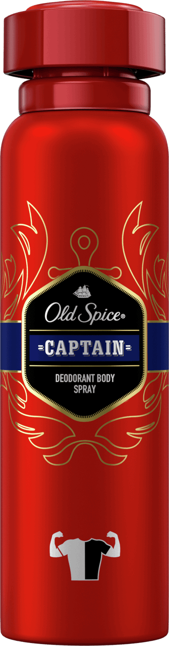 Old Spice Captain Dezodorant W Sprayu Dla Mężczyzn 150 Ml Drogeria Rossmannpl