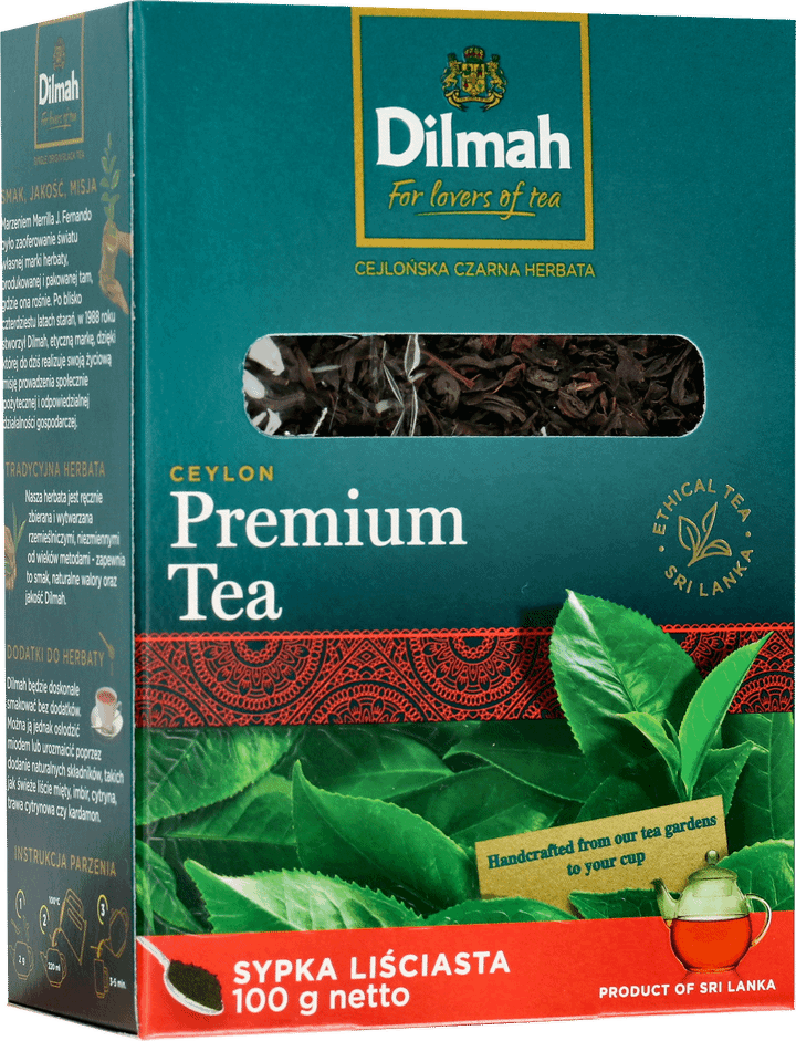 Dilmah Premium Tea Herbata Czarna Sypka Liściasta 100 G Drogeria Rossmannpl 9735