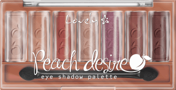 Lovely, Peach Desire, paleta cieni do powiek, 6 g, nr kat. 276355