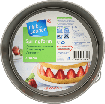 Springform 18 cm rossmann